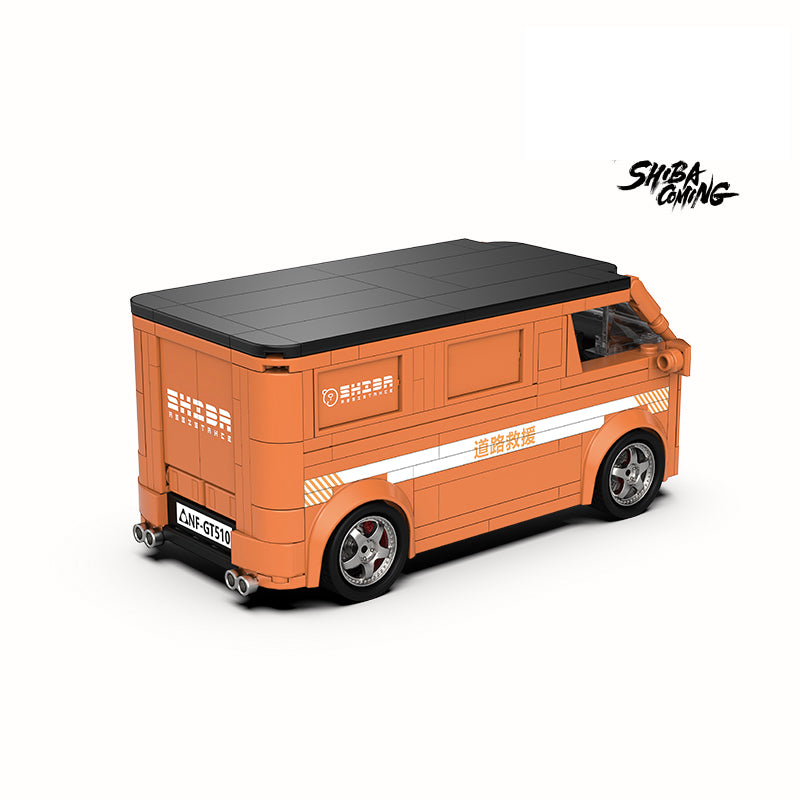 Chailai co-branded van building blocks