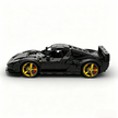 MOC-261024 1:8 Sports Car Ferrarl SC40 Building Block Set 2898pcs Collectible Model Kit with Custom Wheels