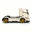 MOC-88792 1:11 Sports Car Race Truck Building Block Set 2064pcs Collectible Model Kit with Custom Wheels