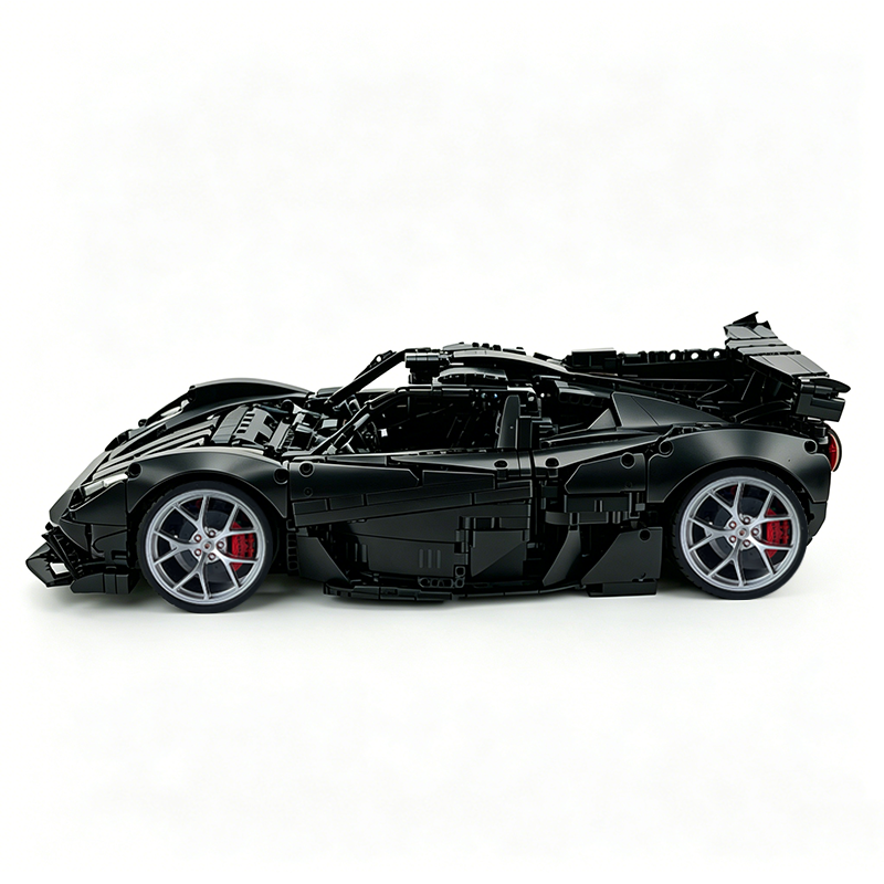 MOC-215951 1:8 Sports Car Gordon Murray Automotive T.50s Building Block Set 3427pcs Collectible Model Kit with Custom Wheels