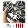 Accessories Wheel Hub Plating Hub Compatible Scale 1:8 Car wheel set
