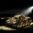 TK8002 1:8 Panther Tank Building Blocks, 1675 PCS WW2 Military Tank Model Kit, Adult Collectible Bricks Gift