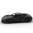 MOC-275957 1:8 Scale Sports Car Building Blocks Model, 2933 PCS Technic Supercar Static Building Bricks Set, Adult Collectible Vehicle Construction Toy Gift with PDF Instruction