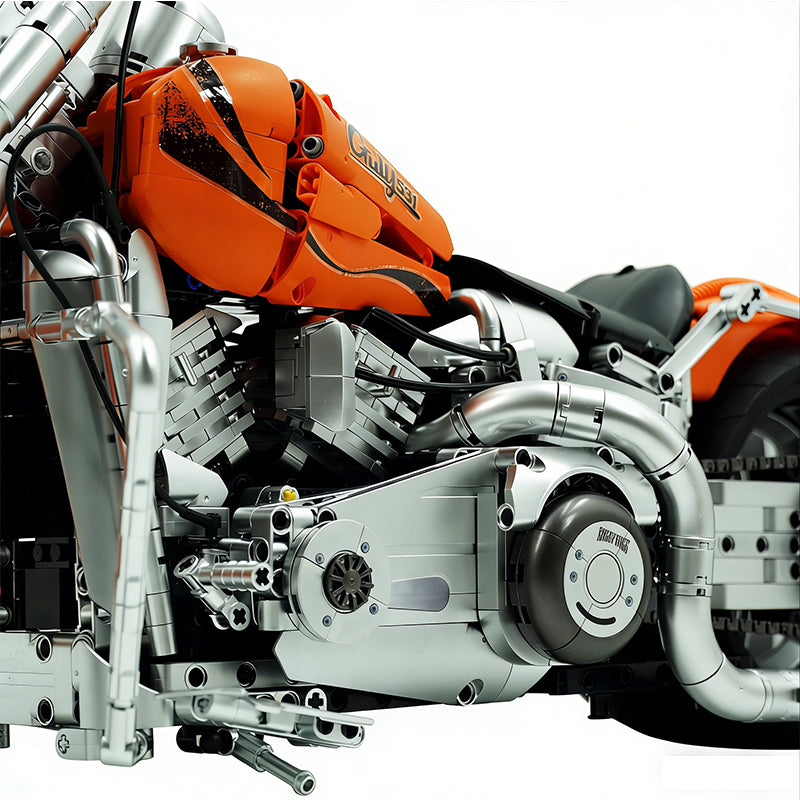 60531 Orange Flame Heavy-Duty Bike 2392pcs