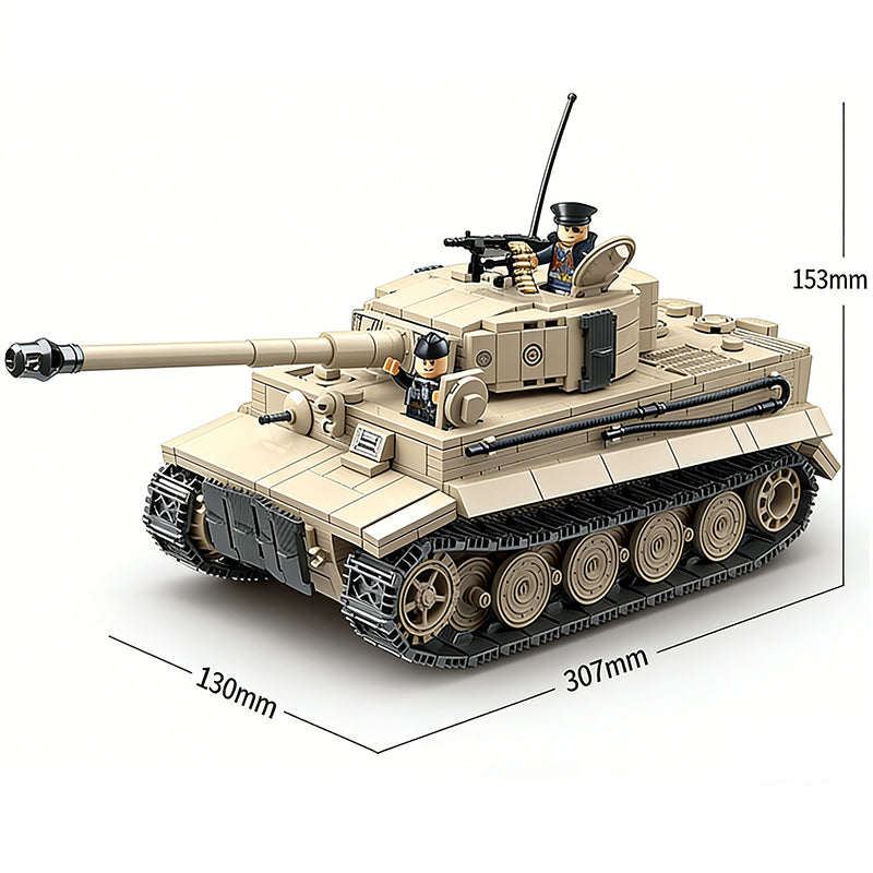 Tiger I Heavy Tank 1361pcs