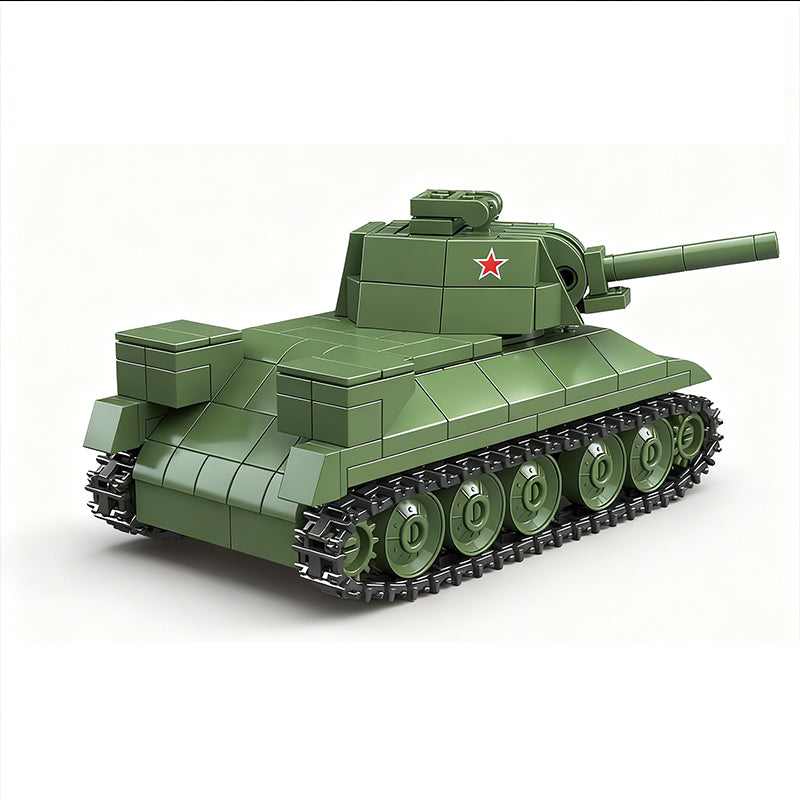 100297 T34/76 medium tank 415pcs