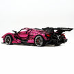 CADA-C61053 1:8 Sports Car Apollo Custom Electroplated Building Block Set 4449pcs Adult Collector Collectible Model Kit