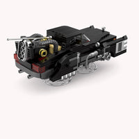 Future Royal Carriage Two-Change Building Blocks 627pcs