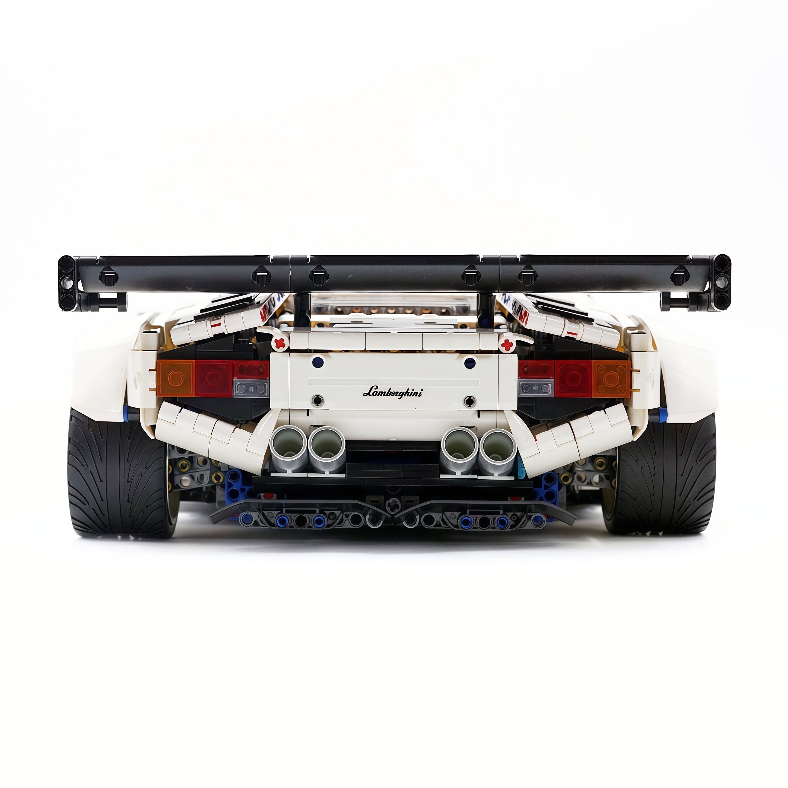 K BOX-10547 1:8 Sports Car Lamborghini Countach Building Block Set 4301pcs Adult Collector Collectible Model Kit