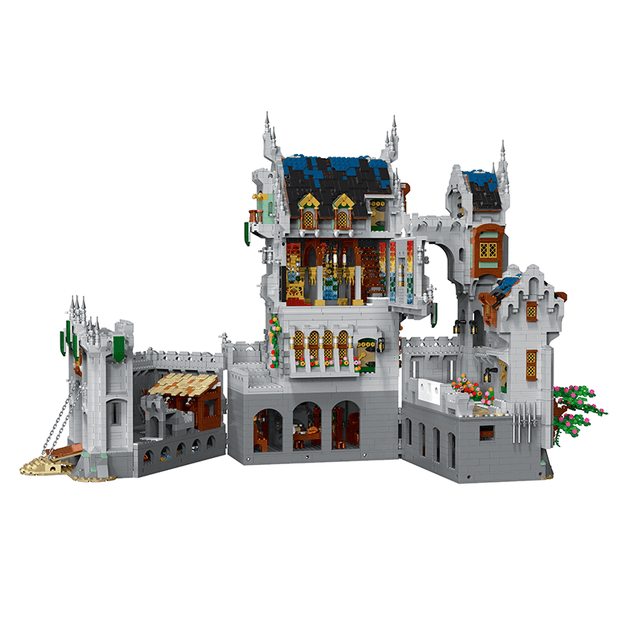 European Medieval Castle building block 8602pcs