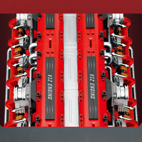 The Ultimate Italian Supercar V12 Engine 4718pcs