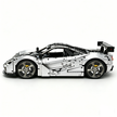 MOC-202525 1:8 Sports Car McLaren F1 GTR Concept Building Block Set 3473pcs Collectible Model Kit with Custom Wheels