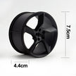 SP3 1:8 Building Block Wheel Rims 7.5×.4cm, Compatible with Technic 42172 42143 42232, 8 Colors Electroplated Series, MOC Model Car Mod Accessories