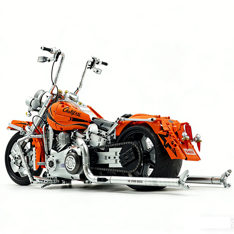 Orange Flame Heavy-Duty Bike 2392pcs