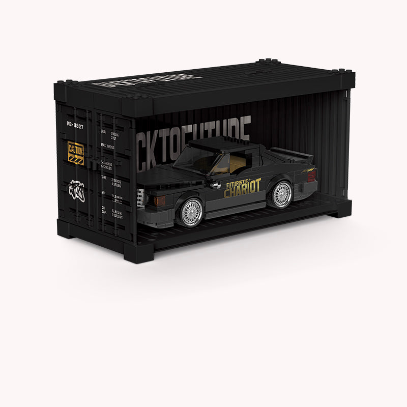 Future Royal Carriage Two-Change Building Blocks 627pcs