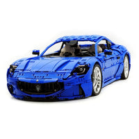 Authorized Maserati Blue supercar