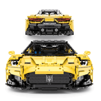 Maserati MC20 Hypercar Model Builidng Blocks 3399pcs
