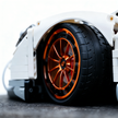 K BOX-10549 1:8 Sports Car Utopia UV-Painted White Building Block Set 4719pcs Adult Collector Collectible Model Kit
