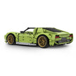 MOC-119000 1:8 Sports Car Lamborghini Miura Concept Building Block Set 3435pcs Collectible Model Kit with Custom Wheels