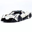 TGL-T5052 1:8 Sports Car Devel Sixteen V16 Building Block Set 4016pcs Adult Collector Collectible Model Kit