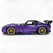 MOC-73939 1:8 Sports Car AMG GT R Black Series Building Block Set 2456 pcs Collectible Model Kit with Custom Wheels