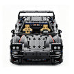 MOC-273570 Black Ferrarl F40 1:8 Scale Building Block Car | 3223 Pieces Ultimate Sports Car Model Kit