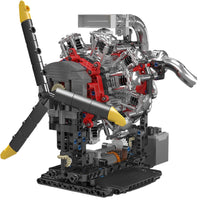 Motorised Radial Aircraft Engine 1146pcs
