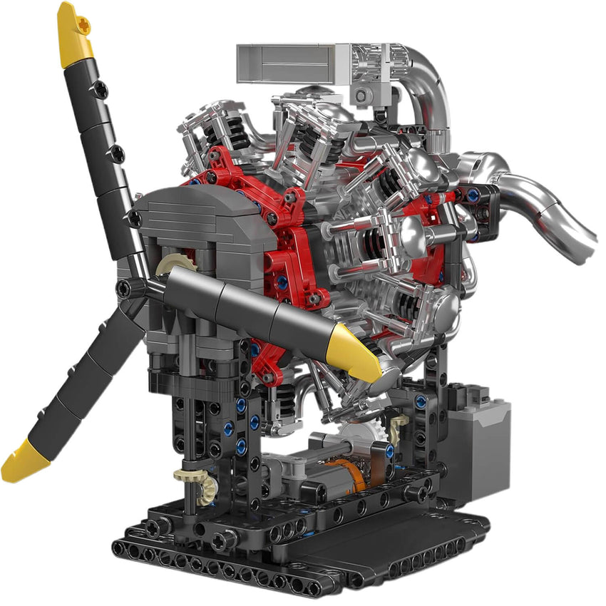 Motorised Radial Aircraft Engine 1146pcs