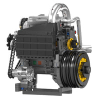 Motorised Swedish 2025 Hypercar Engine 738pcs