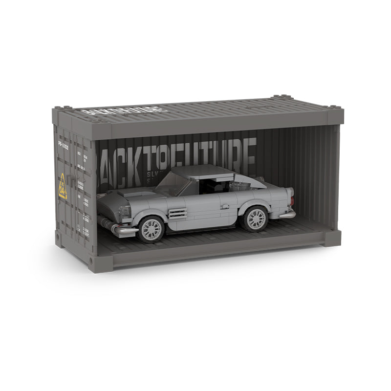 Silver Stream Flyer Hover Car Building Blocks 506pcs