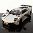 Technical White Super Sports Car Racing Compatible 10295 Blocks Brick