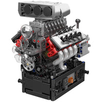 The Iconic V8 Supercharger Engine 854pcs
