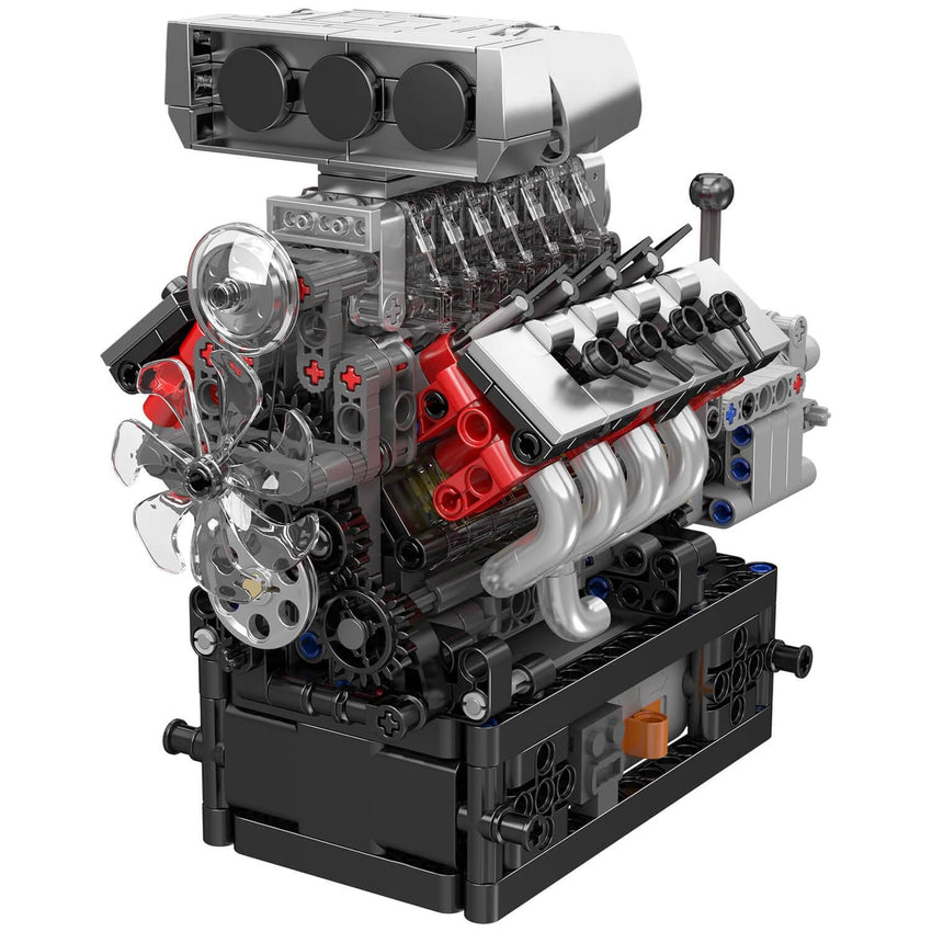 The Iconic V8 Supercharger Engine 854pcs