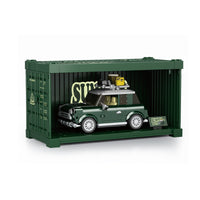 Retro MINI travel building block car 340pcs