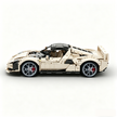 MOC-261024 1:8 Sports Car Ferrarl SC40 Building Block Set 2898pcs Collectible Model Kit with Custom Wheels