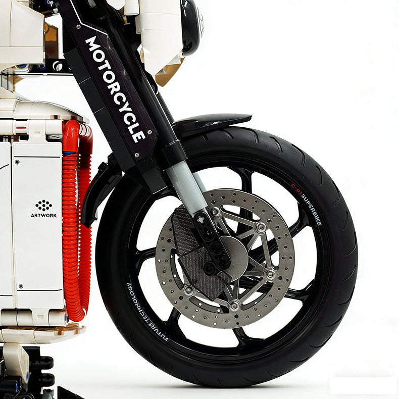 60520 Transformable Motorcycle Lotus C-01 2586pcs
