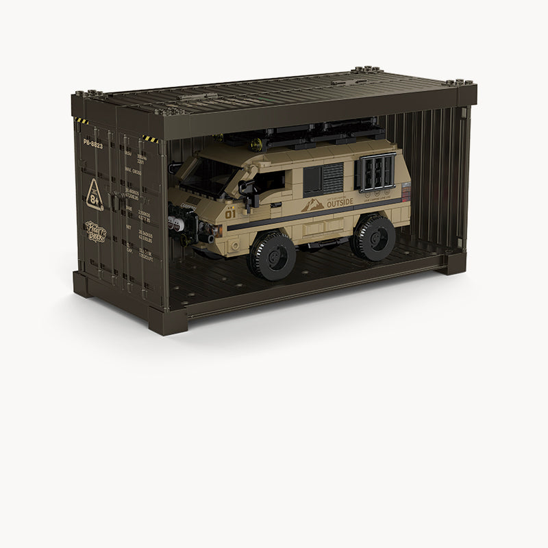 Camper Van Building Set Blick Car 489pcs