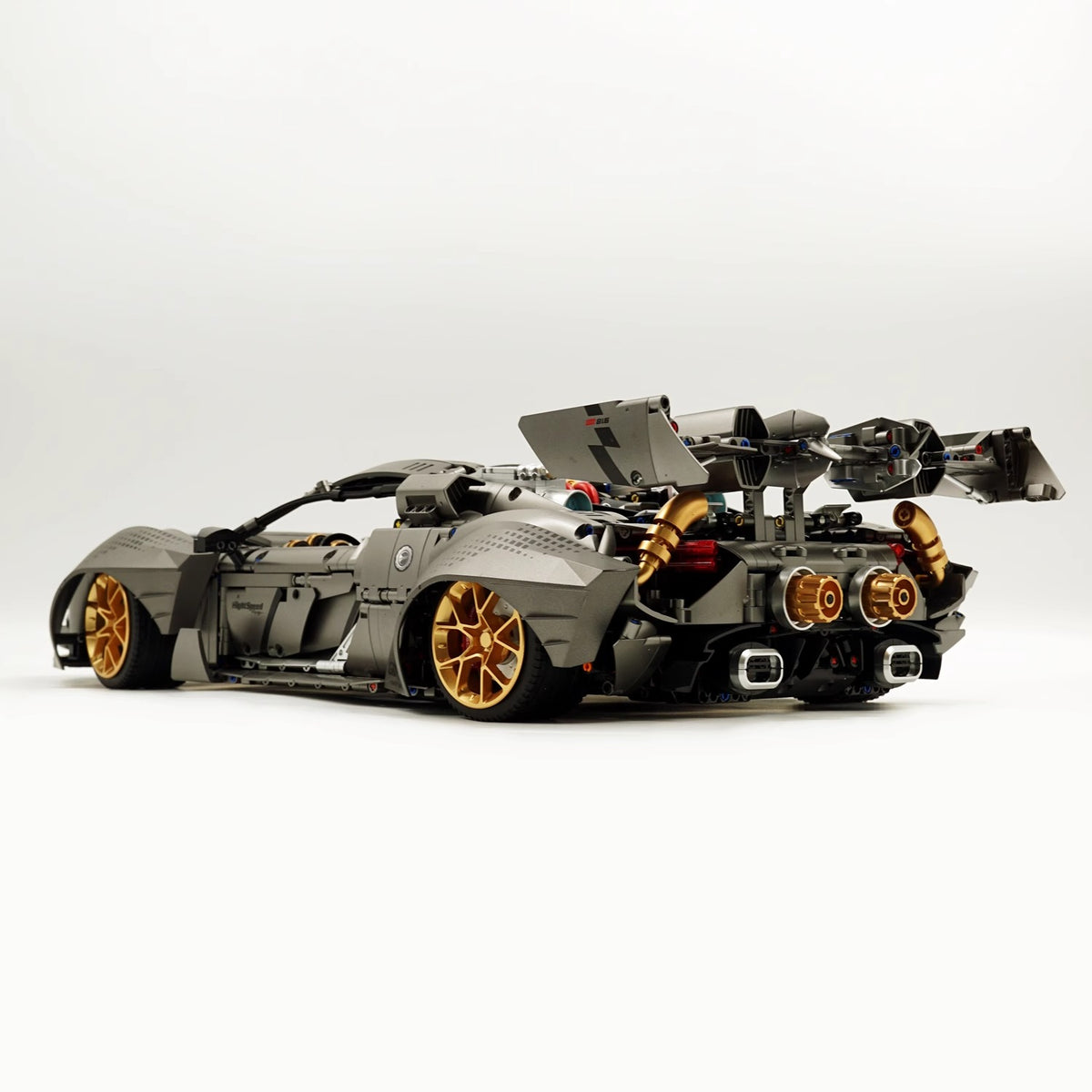 GULY 10629 Technic Supercar Building Blocks Set, 1:8 Scale Porsche 918 Wide‑Body Sports Car Model, 4306 Pcs DIY Assembly MOC Collectible Vehicle Kit for Adult Hobbyists