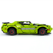 MOC-152910 1:8 Sports Car Dodge Challenger Concept Building Block Set 3121pcs Collectible Model Kit with Custom Wheels