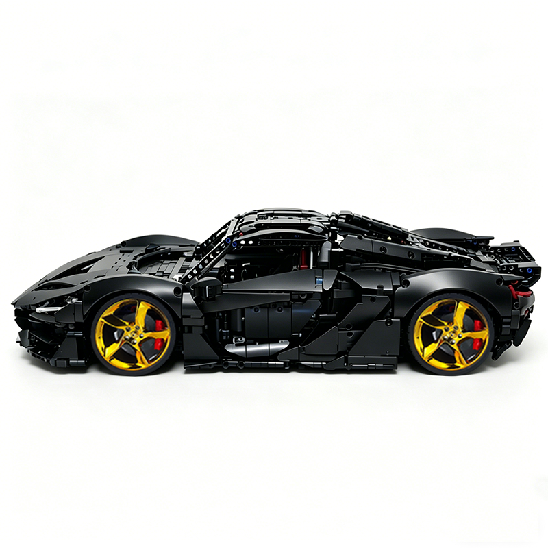 MOC-222472 1:8 Sports Car McLaren W1 Building Block Set 3442pcs Collectible Model Kit with Custom Wheels