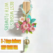 Flower Wishes-Peach Blossom Wind Chime Building Blocks Display-worthy blocks