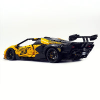 Custom-made Yellow Sports Car 4100pcs