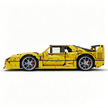 MOC-140404 1:8 Sports Car Ferrarі F40 Building Block Set 3603pcs Collectible Model Kit with Custom Wheels