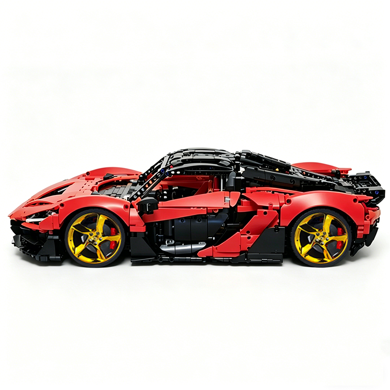 MOC-222472 1:8 Sports Car McLaren W1 Building Block Set 3442pcs Collectible Model Kit with Custom Wheels