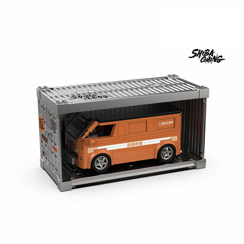 Chailai co-branded van building blocks