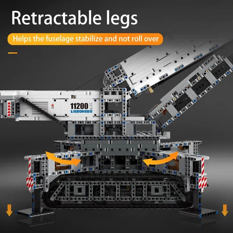 Remote Controlled Heavy Duty Crane 4000pcs