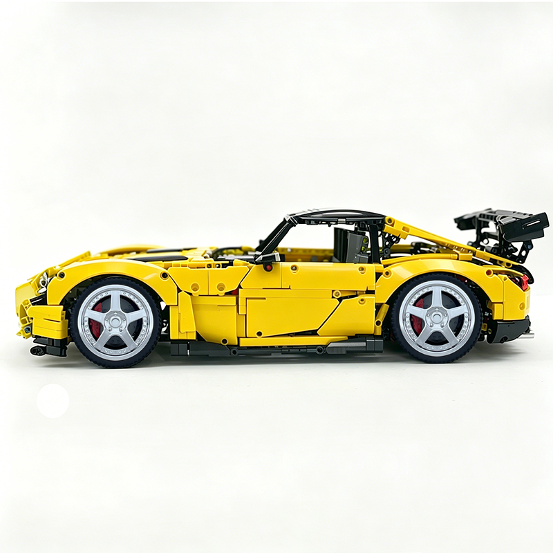 MOC-73939 1:8 Sports Car AMG GT R Black Series Building Block Set 2456 pcs Collectible Model Kit with Custom Wheels