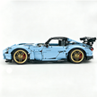 MOC-73939 1:8 Sports Car AMG GT R Black Series Building Block Set 2456 pcs Collectible Model Kit with Custom Wheels