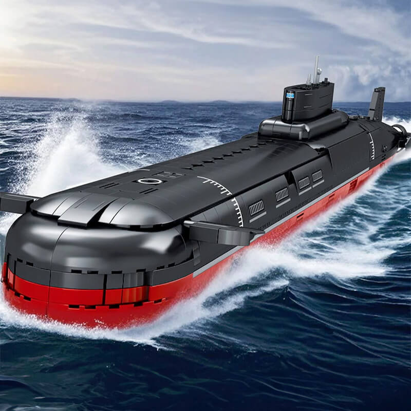 33048 Project 941 Akula Nuclear Submarine 2895pcs
