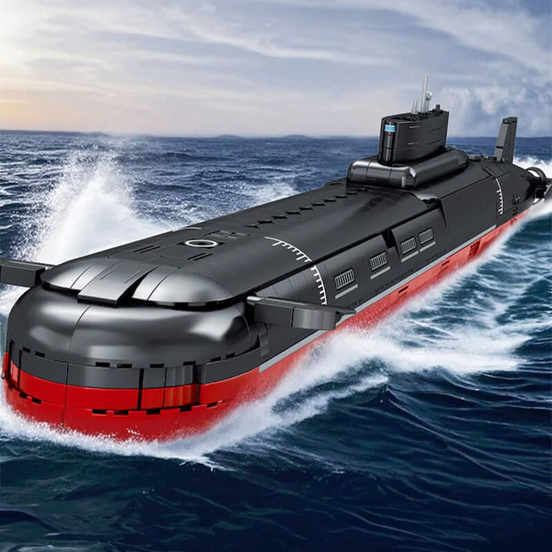 33048 Project 941 Akula Nuclear Submarine 2895pcs